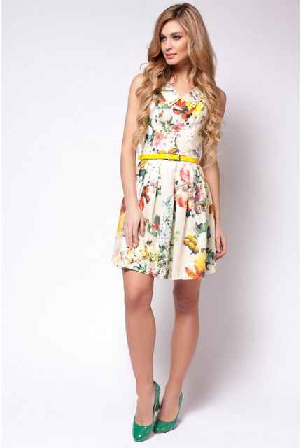 Платье Stella Di Mare 907-14-желтый