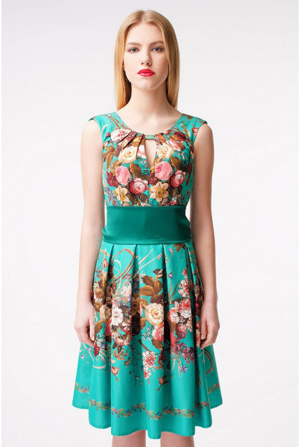 Платье Stella Di Mare 909-16-зелень