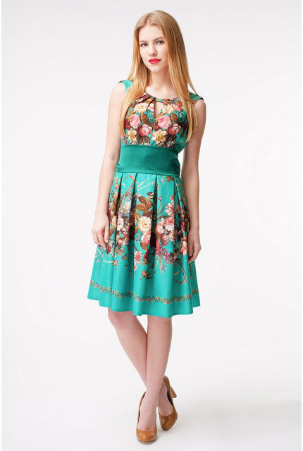 Платье Stella Di Mare 909-16-зелень