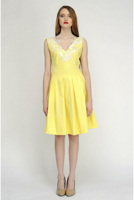 Платье Stella Di Mare 921-16-желтый