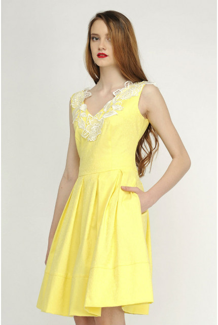 Платье Stella Di Mare 921-16-желтый