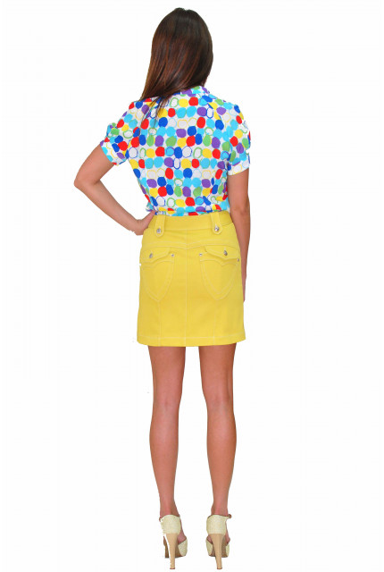 Юбка TAU KITA 1117-zheltyi