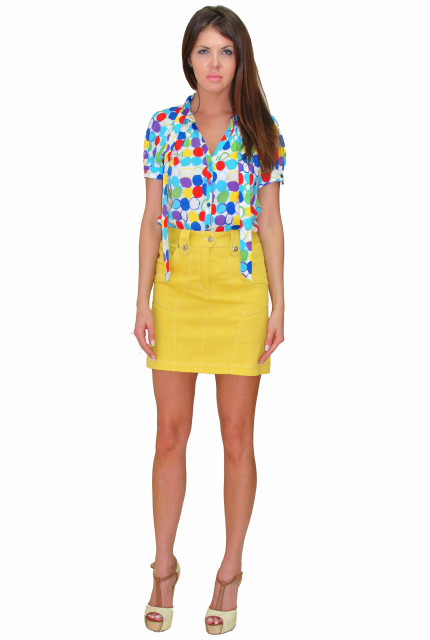 Юбка TAU KITA 1117-zheltyi