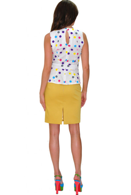 Юбка TAU KITA 1118-zheltyi