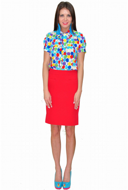 Юбка TAU KITA 1123-krasnyi