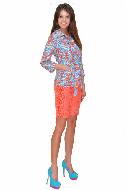 Юбка TAU KITA 1129-oranzh