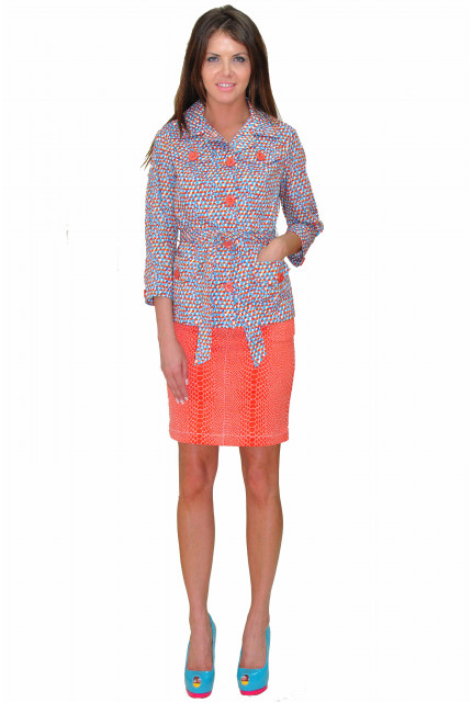 Юбка TAU KITA 1129-oranzh