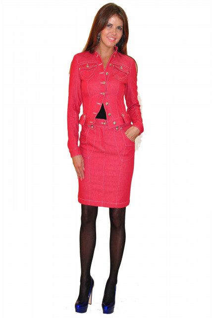 Жакет TAU KITA 538-1-malinovyi