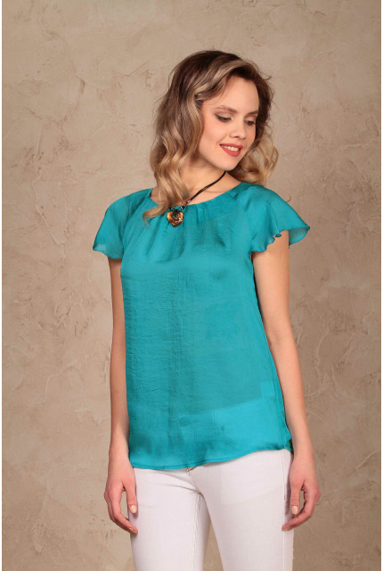 Блуза Bravissimo 161156-изумрудный