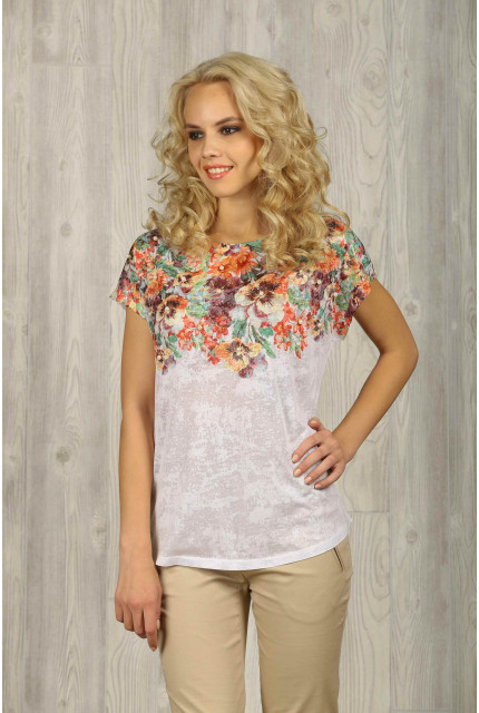 Блуза Bravissimo 161182-анютиныглазки