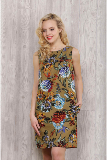 Платье Bravissimo 161510-хаки