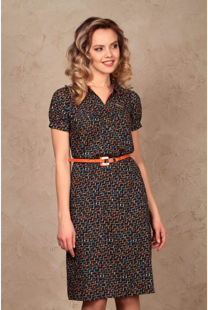 Платье Bravissimo 161521-синий