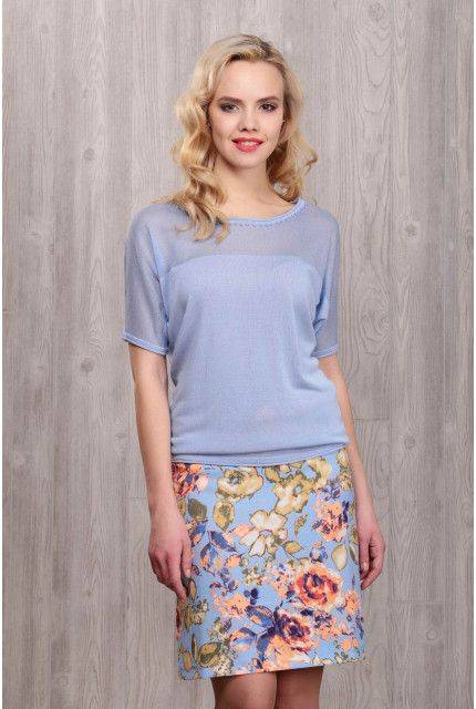 Джемпер Bravissimo 161903-голубой