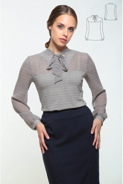 Блуза Bravissimo 162157-бежево-розовый