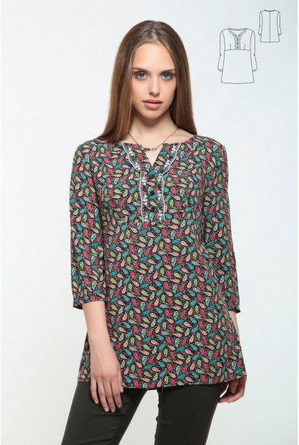 Туника Bravissimo 162177-мультицвет 1