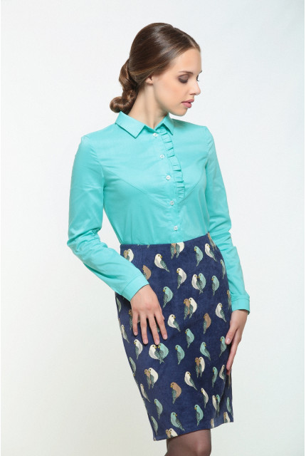 Юбка Bravissimo 162269-принт птички