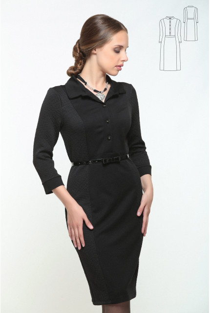 Платье Bravissimo 162539-черный