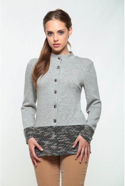 Жакет Bravissimo 162652-светло-серый