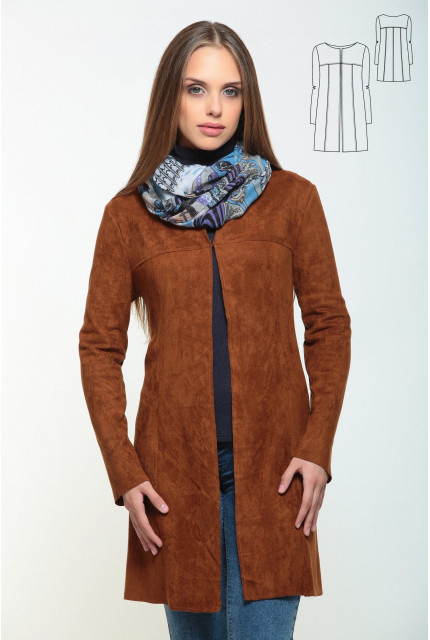 Жакет Bravissimo 162659-коричневый