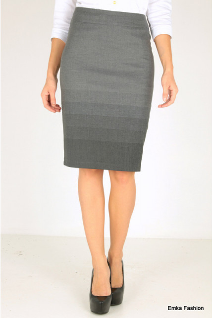 Юбка Emka Fashion 264-bermuda-gray