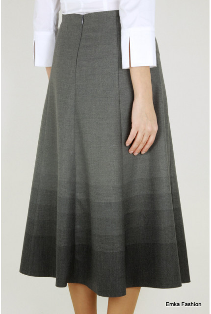 Юбка Emka Fashion 411-bermuda-gray