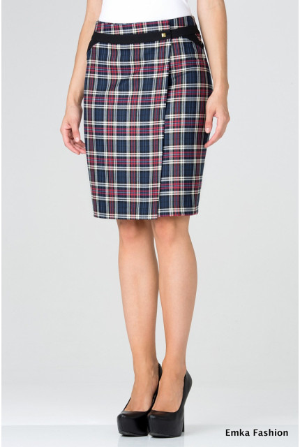 Юбка Emka Fashion 445-brauna