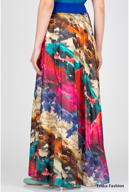 Юбка Emka Fashion 460-maroon