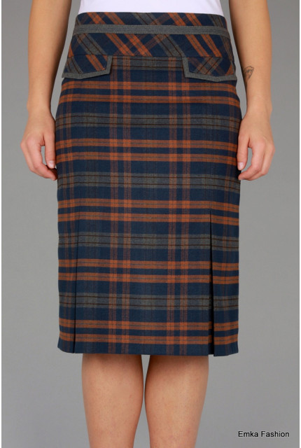 Юбка Emka Fashion 506-sindi