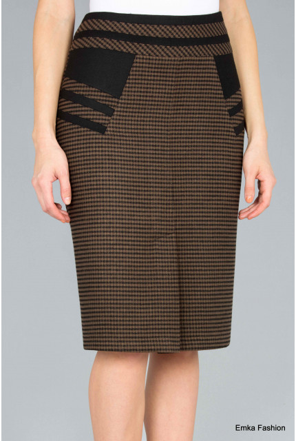 Юбка Emka Fashion 507-citrin