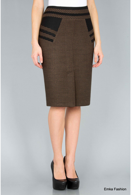 Юбка Emka Fashion 507-citrin