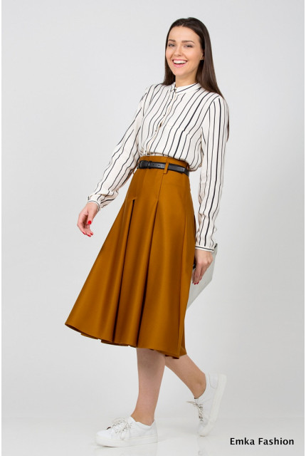 Юбка Emka Fashion 525-raspberry