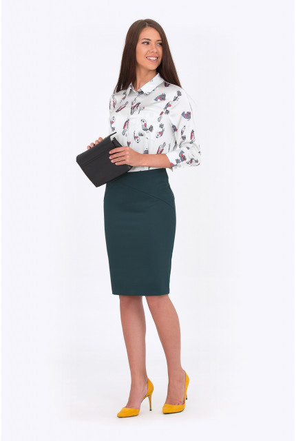 Юбка Emka Fashion 649-grenata