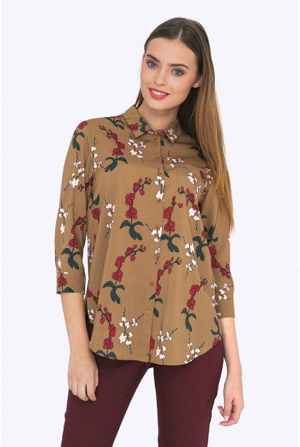 Блуза Emka Fashion B2198-nutria