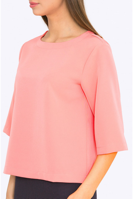 Блуза Emka Fashion B2239-flamingo