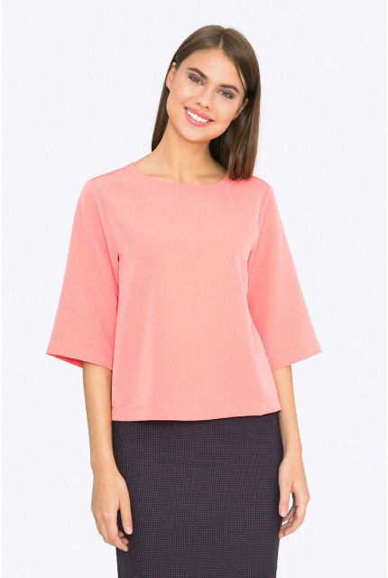 Блуза Emka Fashion B2239-flamingo