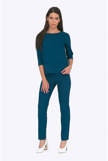 Блуза Emka Fashion B2253-saxony