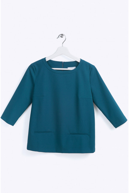 Блуза Emka Fashion B2253-saxony