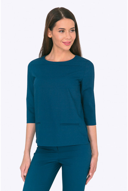 Блуза Emka Fashion B2253-saxony