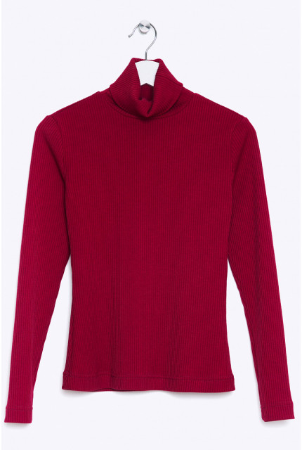 Водолазка Emka Fashion B2285-rosewood