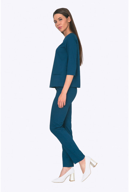 Брюки Emka Fashion D052-saxony