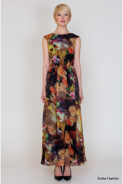Платье Emka Fashion PL-425-fotain