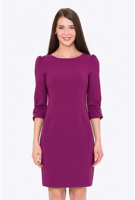 Платье Emka Fashion PL443-magenta