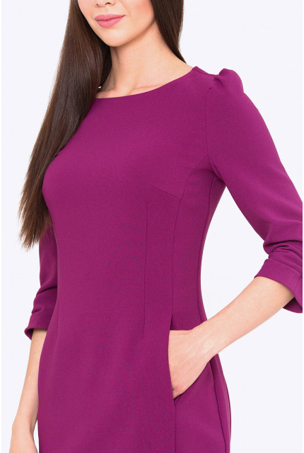 Платье Emka Fashion PL443-magenta