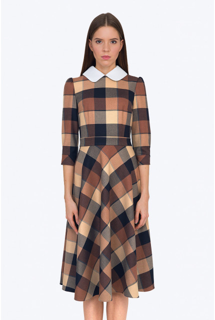 Платье Emka Fashion PL694-shitake