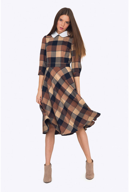 Платье Emka Fashion PL694-shitake