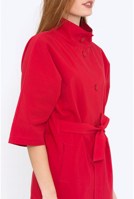 Пальто Emka Fashion R-003-kirmizi