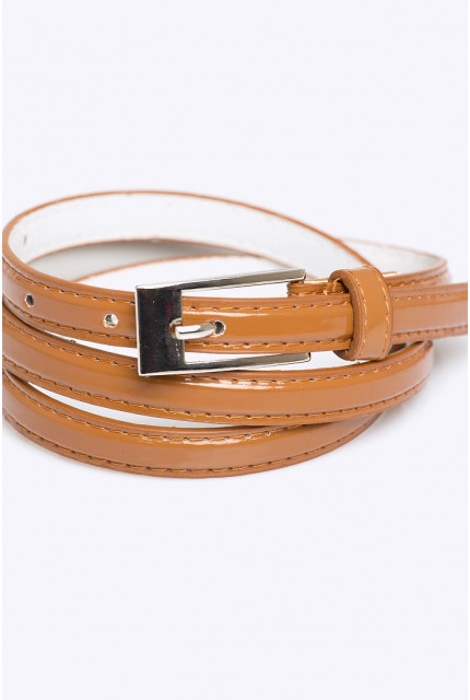 Ремень Emka Fashion R-кофейный глянец