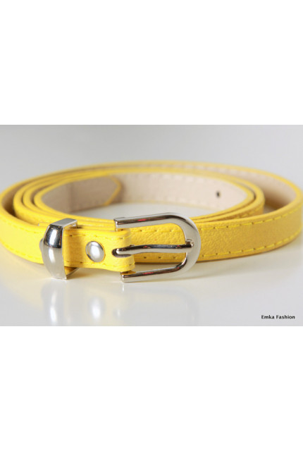 Ремень Emka Fashion R-желтый
