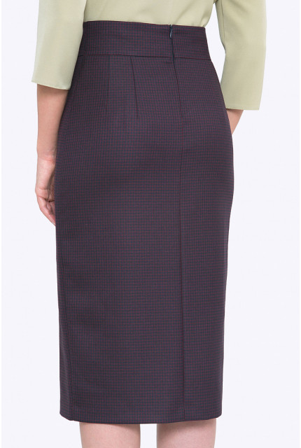 Юбка Emka Fashion S616-wineberry