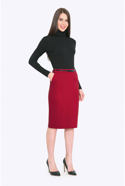 Юбка Emka Fashion S662-barberry